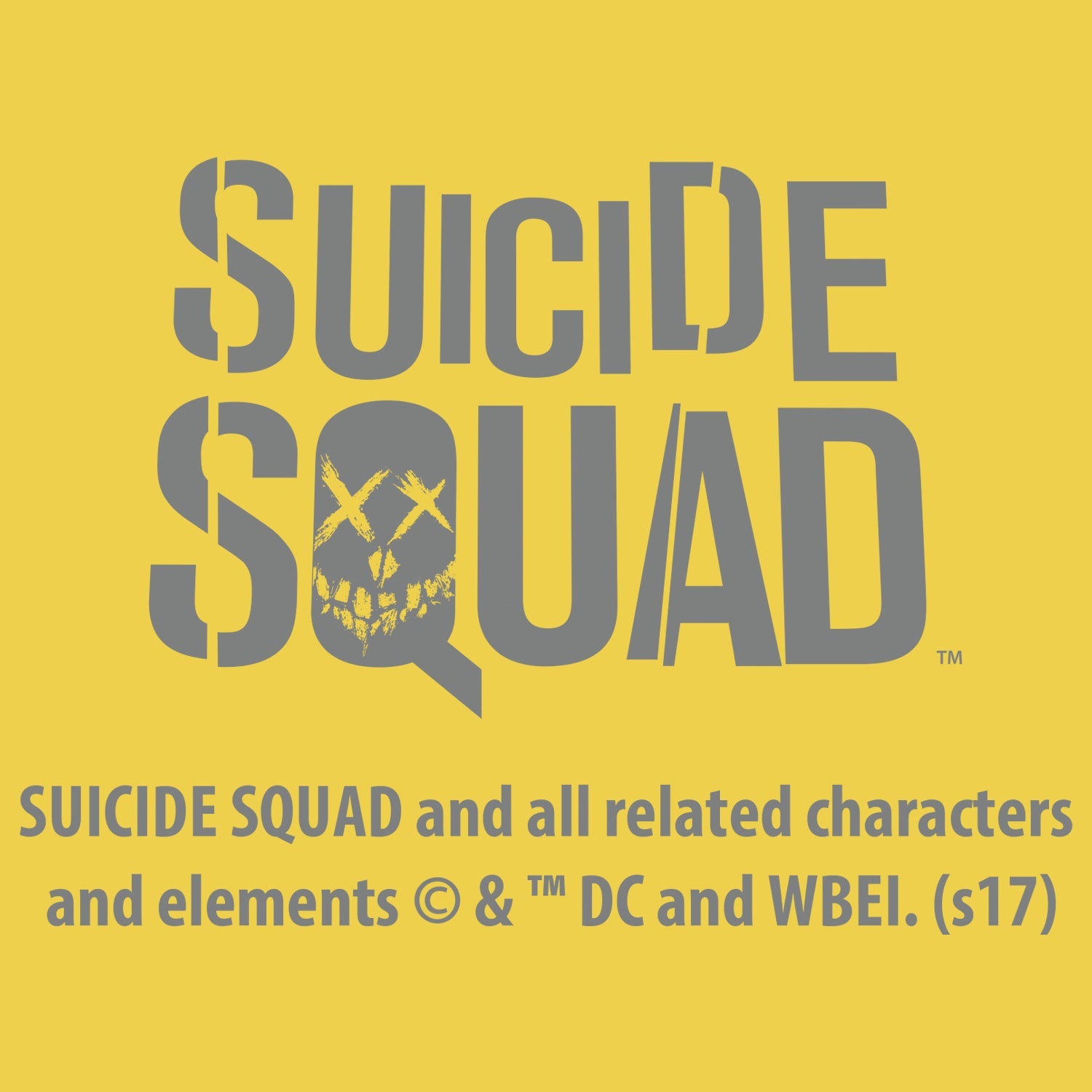 DC Suicide Squad Logo Joker Official Women's T-shirt ()