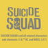 DC Suicide Squad Logo Joker Official Women's T-shirt ()