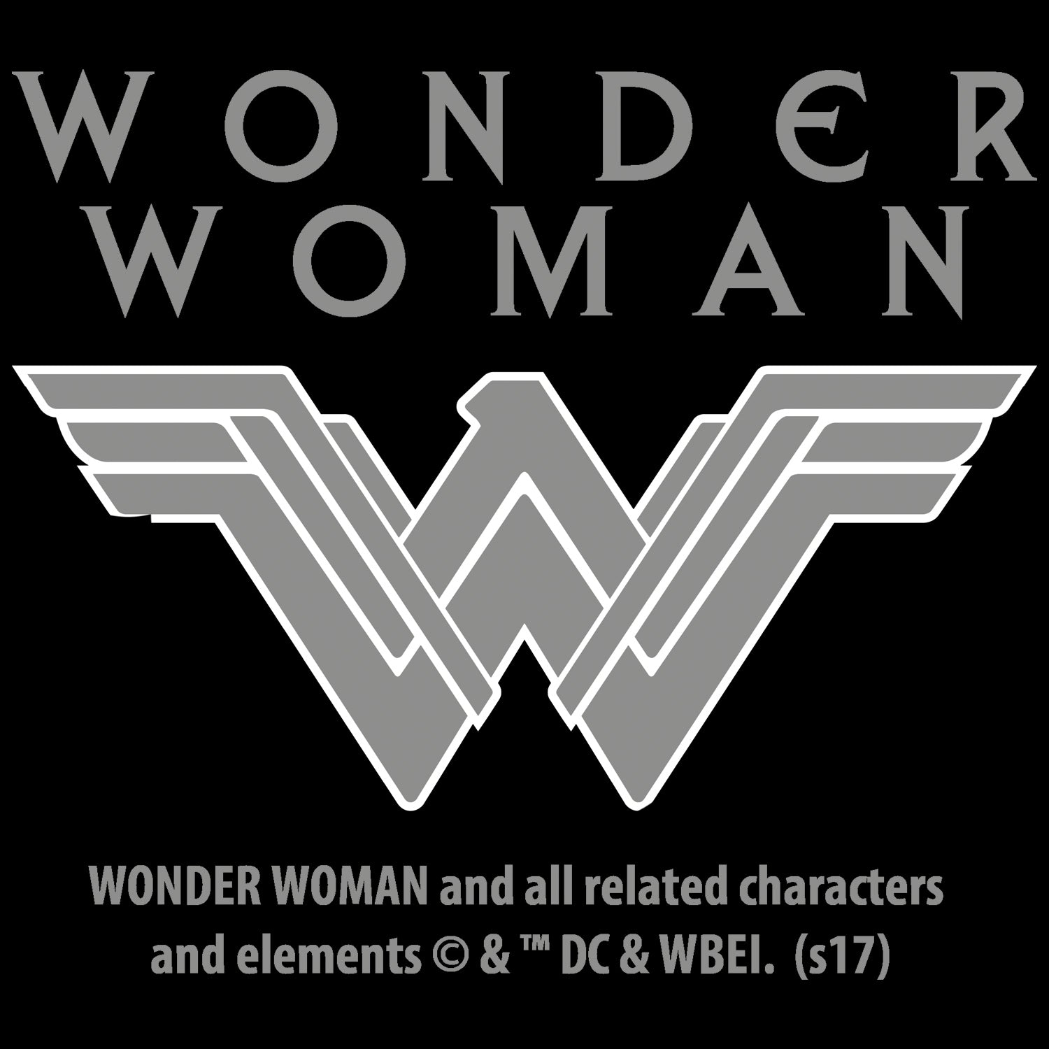 DC Wonder Woman Logo 3D Paisley Official Women's Long Tank Dress ()