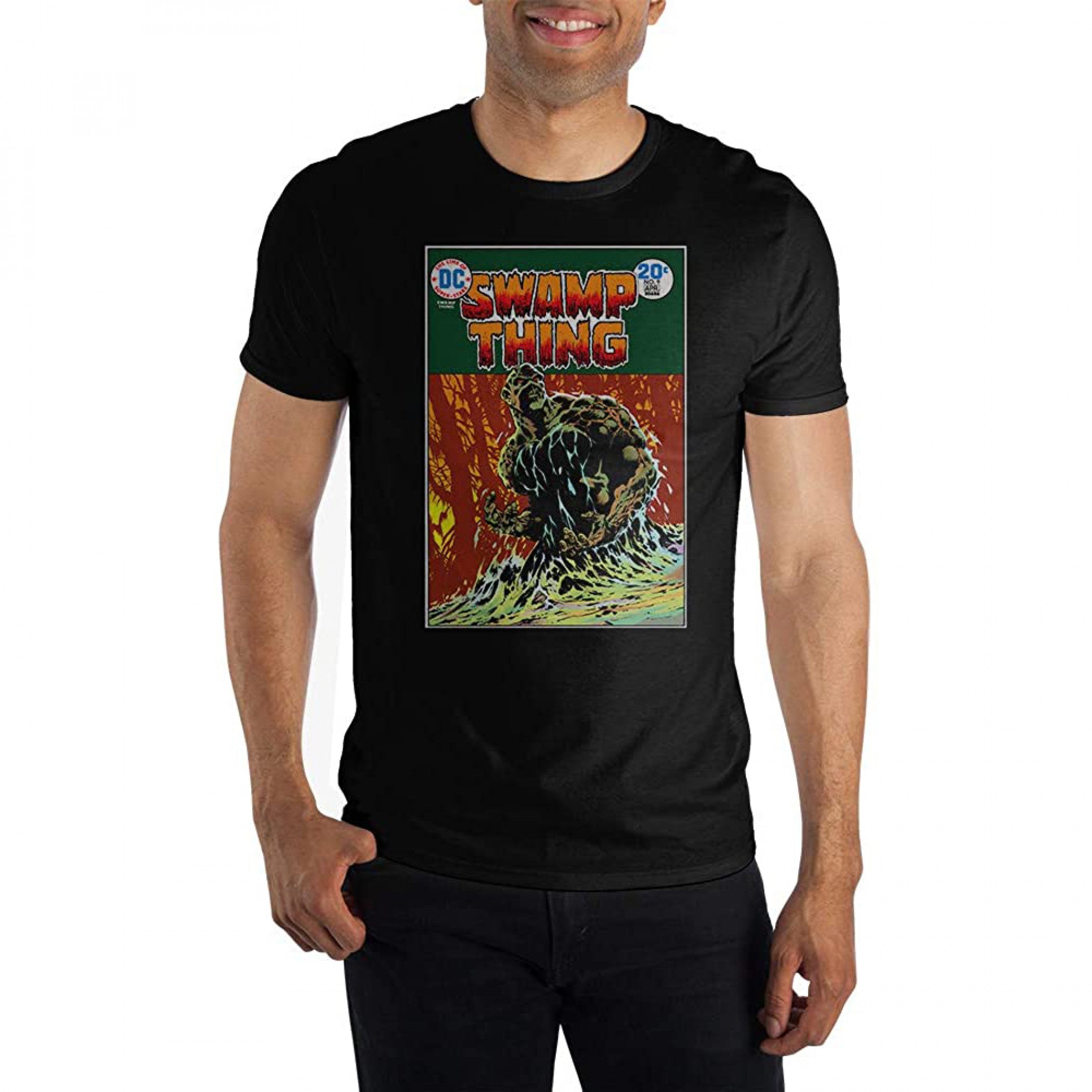 DC Comics The Swamp Thing Classic Issue #9 1974 Comic Cover T-Shirt