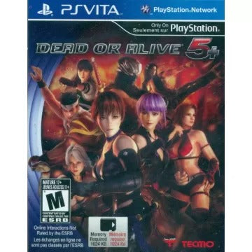 Dead or Alive 5 Plus Playstation Vita