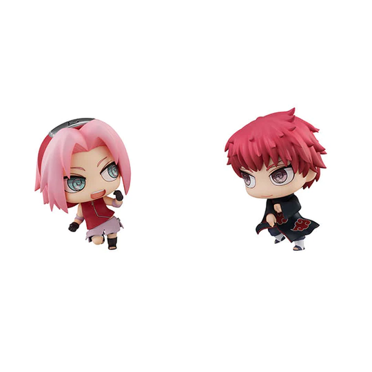 Naruto Shippuuden Sasori Haruno Sakura Chimi Mega Buddy! Battle Set of 2 Figures