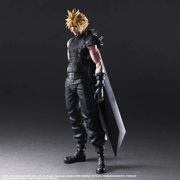 Final Fantasy VII Remake Cloud Strife Play Arts Kai Version 2