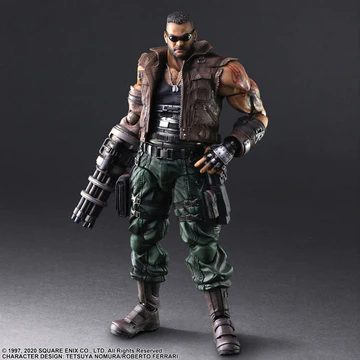 Final Fantasy VII Remake Barret Wallace Play Arts Kai Version 2