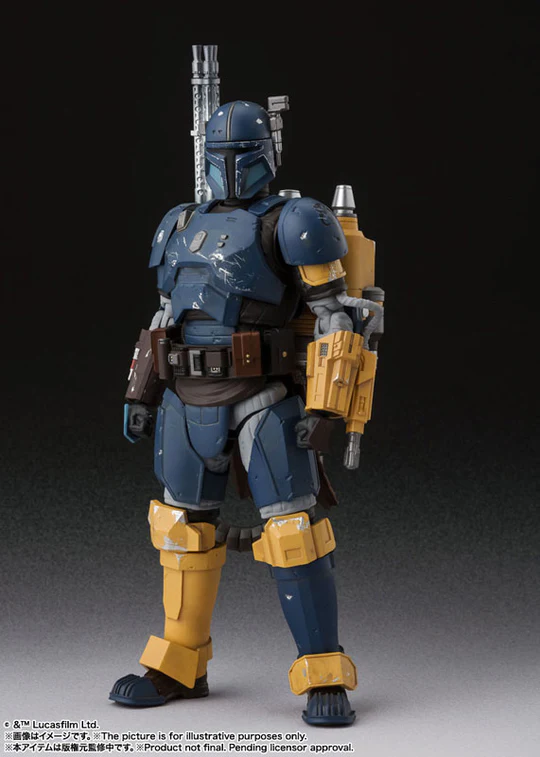 Star Wars The Mandalorian S.H.Figuarts Heavy Infantry Mandalorian