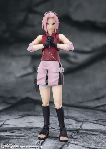 S.H.Figuarts Naruto Shippuuden Haruno Sakura Inheritor of Tsunade’s indominable will