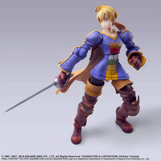 Final Fantasy Tactics Final Fantasy Tactics Shishi Sensou Ramza Beoulve Bring Arts