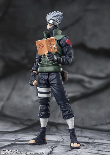 S.H.Figuarts Naruto Shippuuden The Famed Sharingan Hero Hatake Kakashi