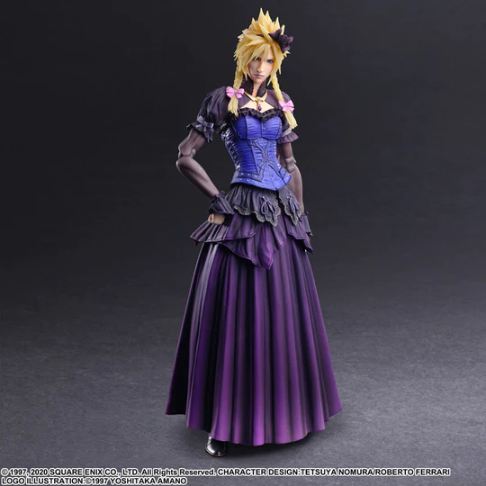 Final Fantasy VII Remake Cloud Strife Play Arts Kai Dress Ver