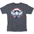 Marvel Studios Falcon and the Winter Soldier New Cap Logo T-Shirt