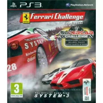 Ferrari Challenge Trofeo Pirelli + Supercar Challenge PlayStation 3
