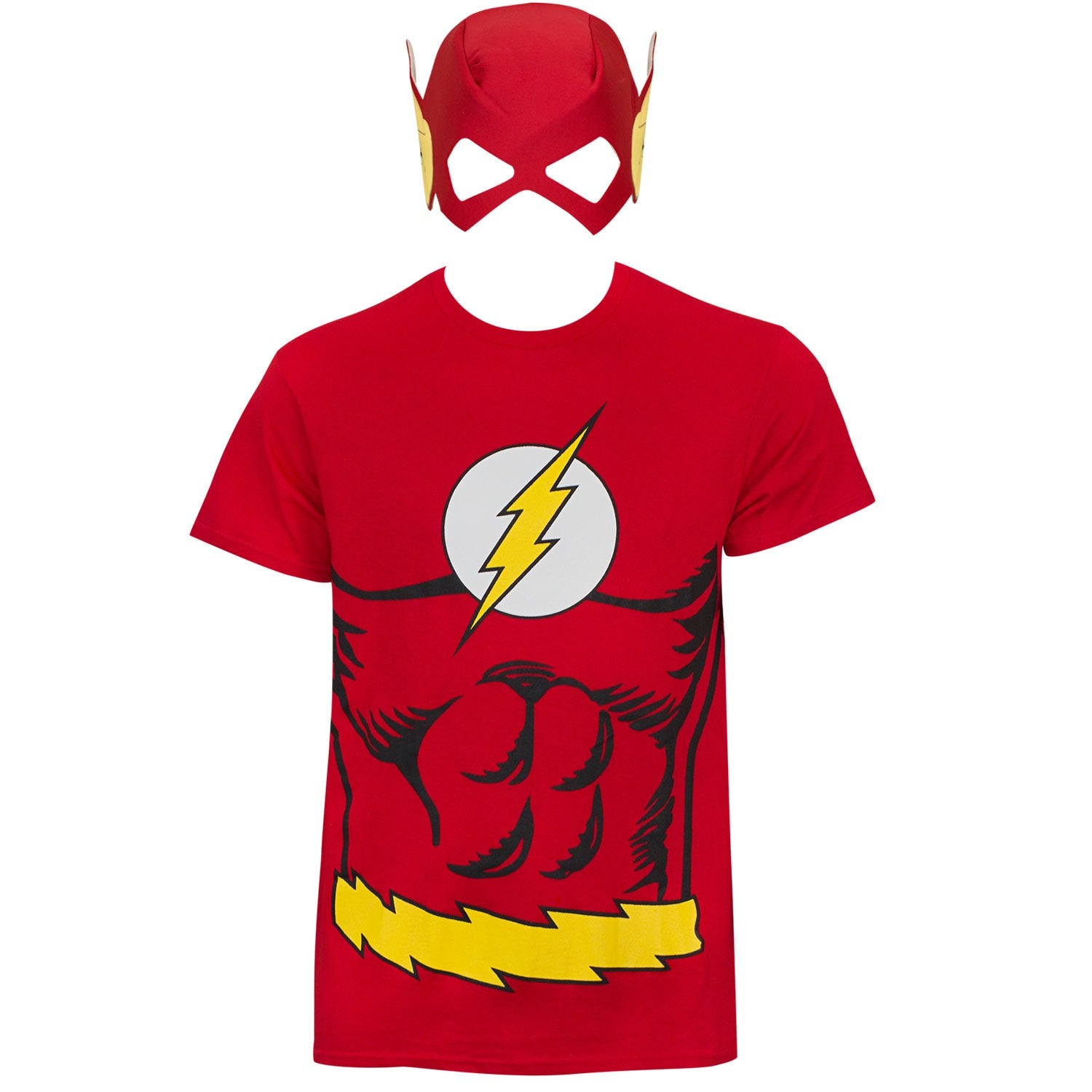The Flash Mask Costume Tee Shirt