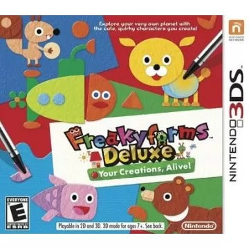 Freakyforms Deluxe: Your Creations, Alive! Nintendo 3DS