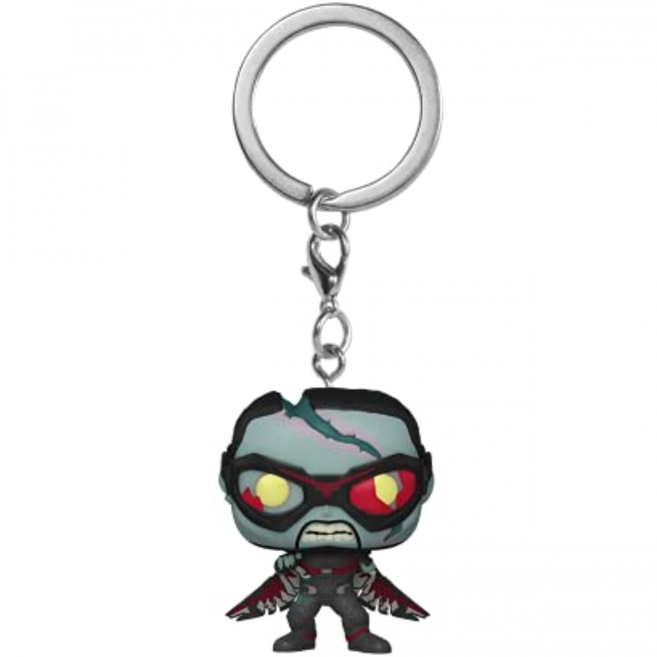 Marvel Studios What If...? Series Zombie Falcon Funko Pop Keychain