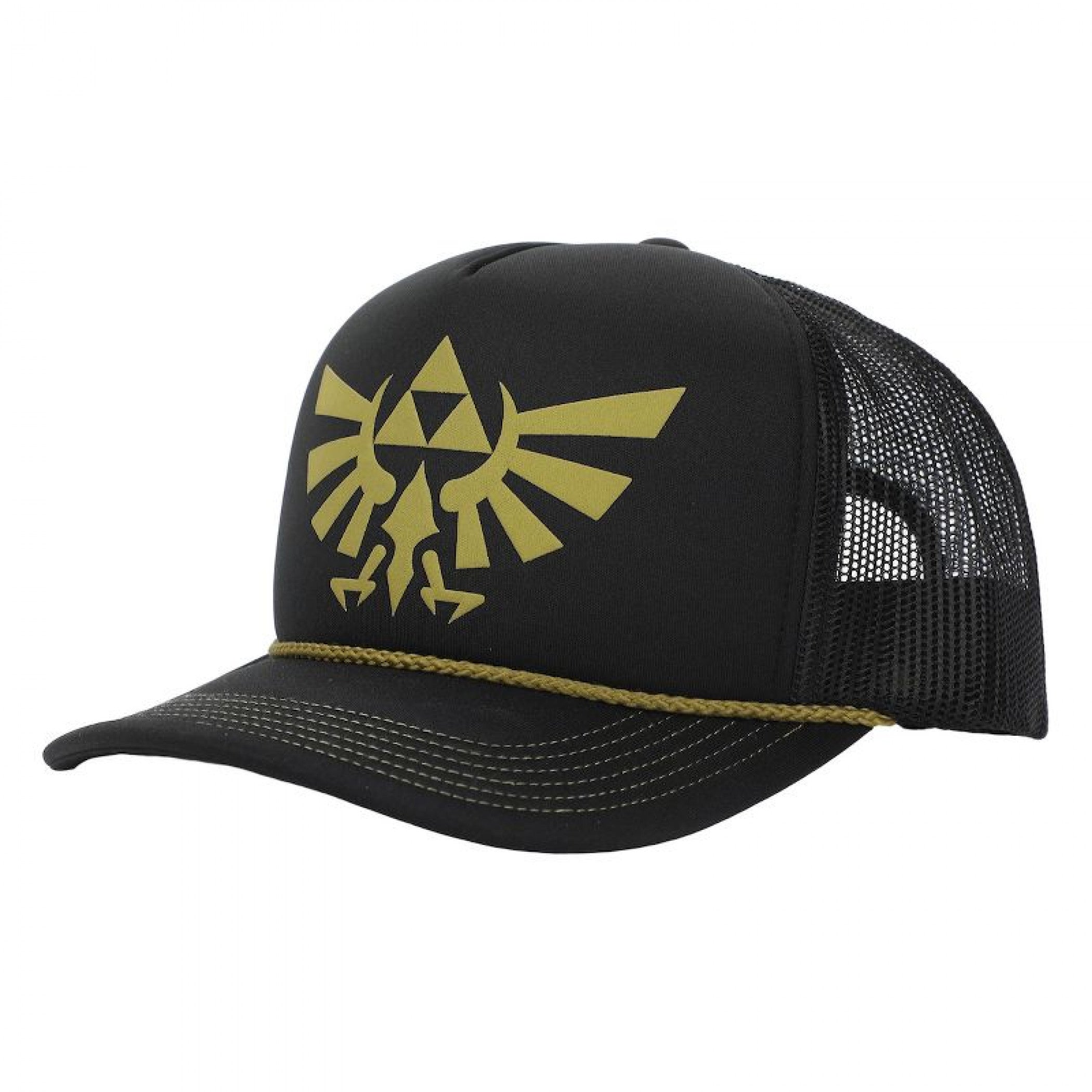 The Legend of Zelda Hyrule Crest Rope Trucker Hat