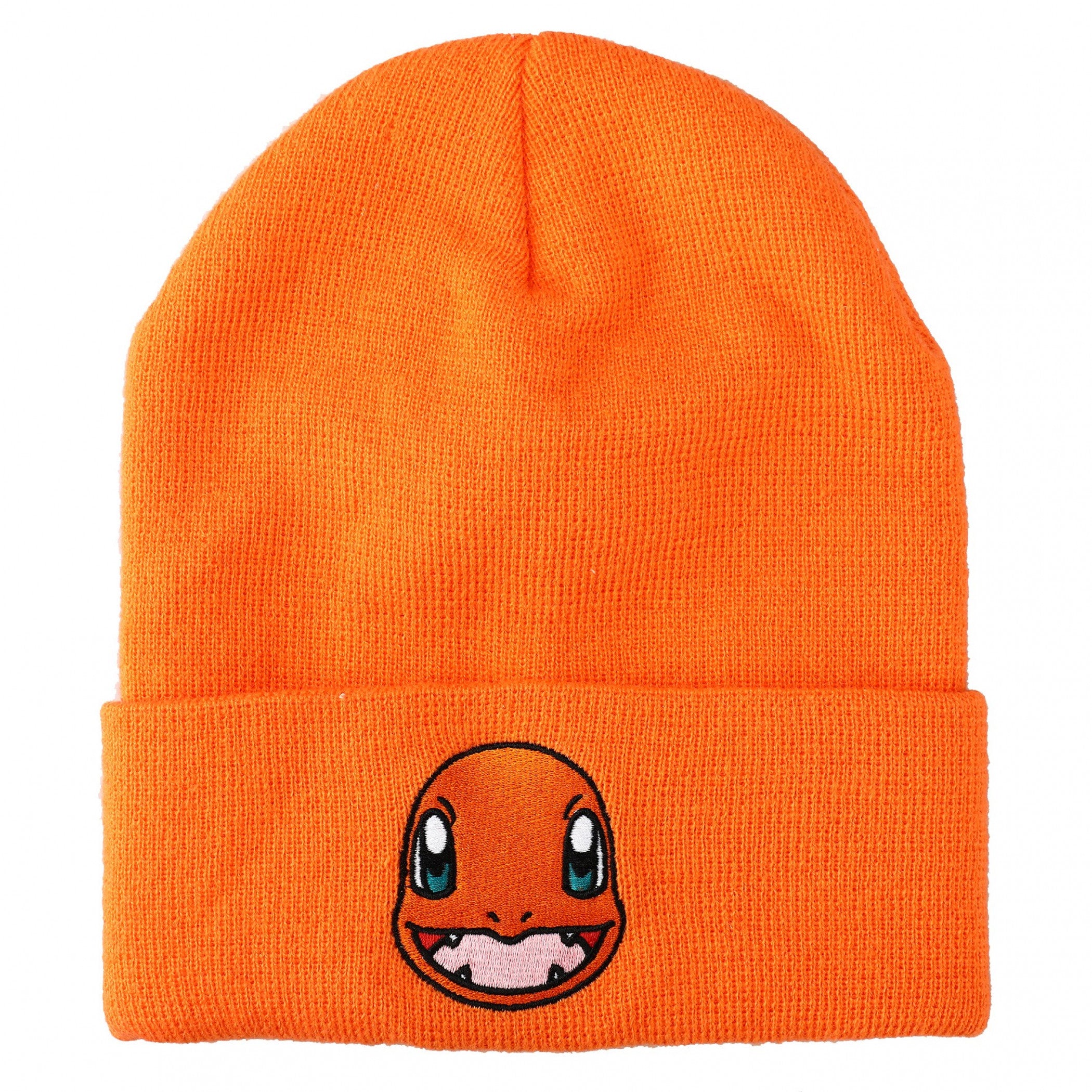 Pokemon Charmander Embroidered Cuff Beanie