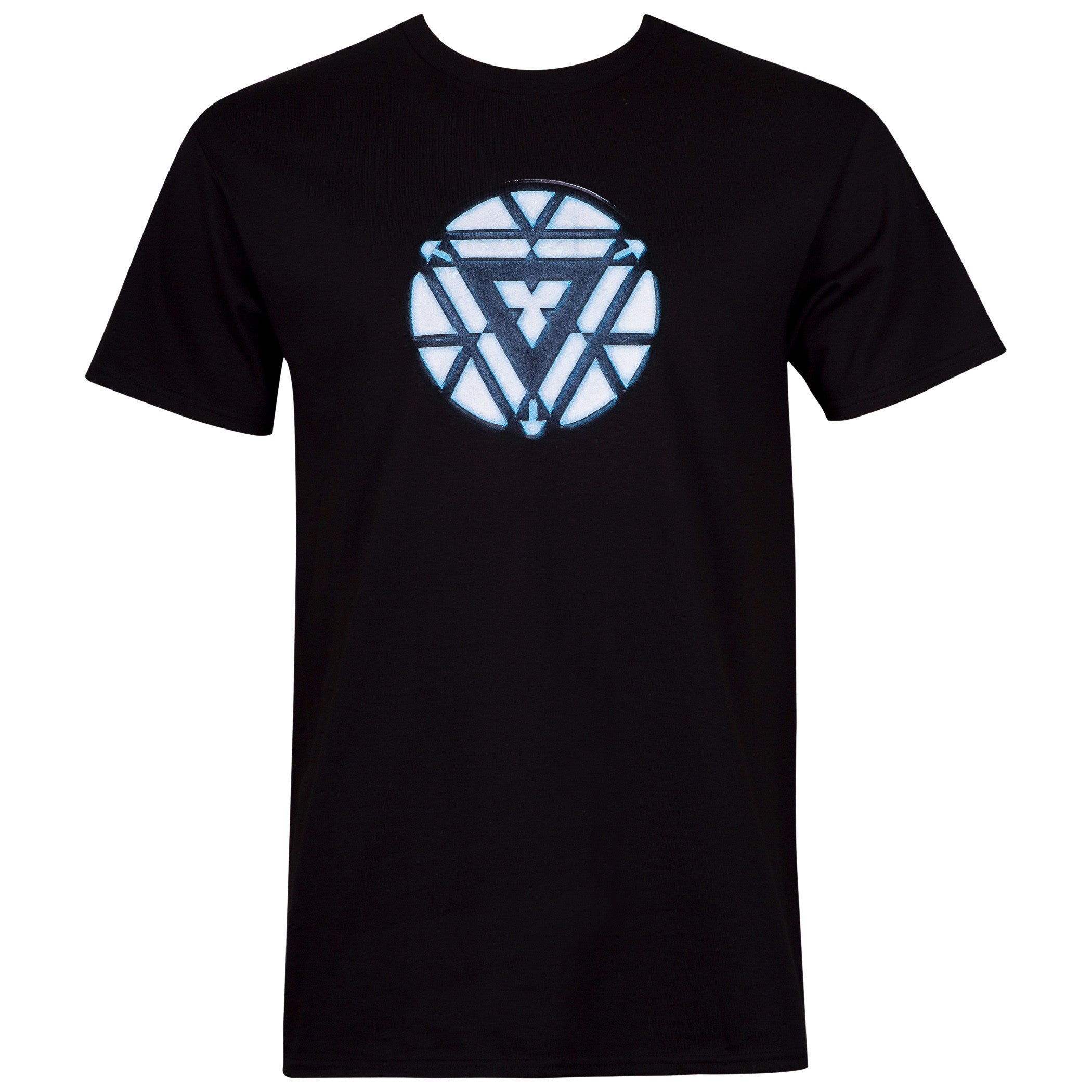 Iron Man Arc Reactor Men's Black T-Shirt