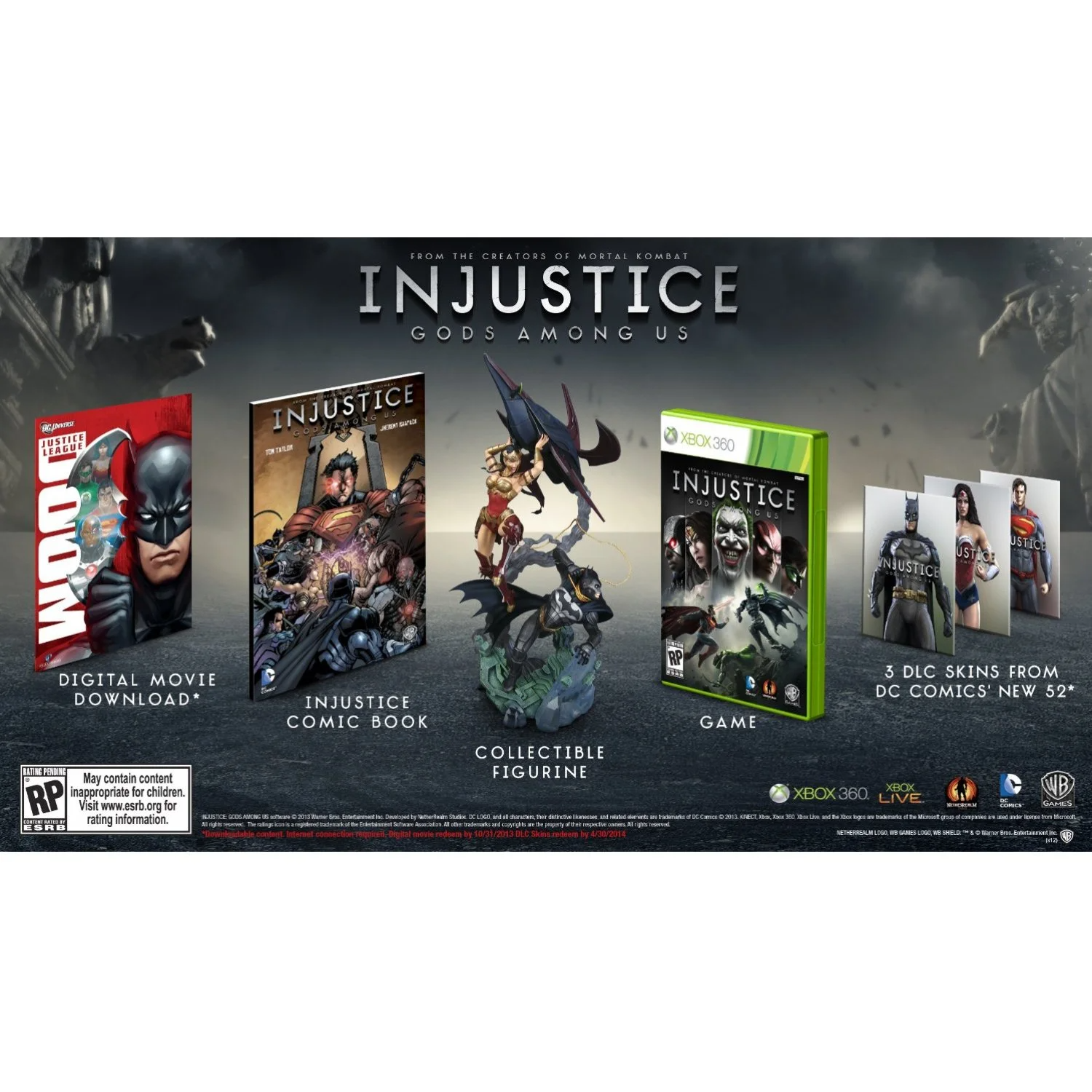 Injustice: Gods Among Us (Collector's Edition) Xbox 360