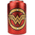 Wonder Woman Symbol Metallic Finish Can Cooler