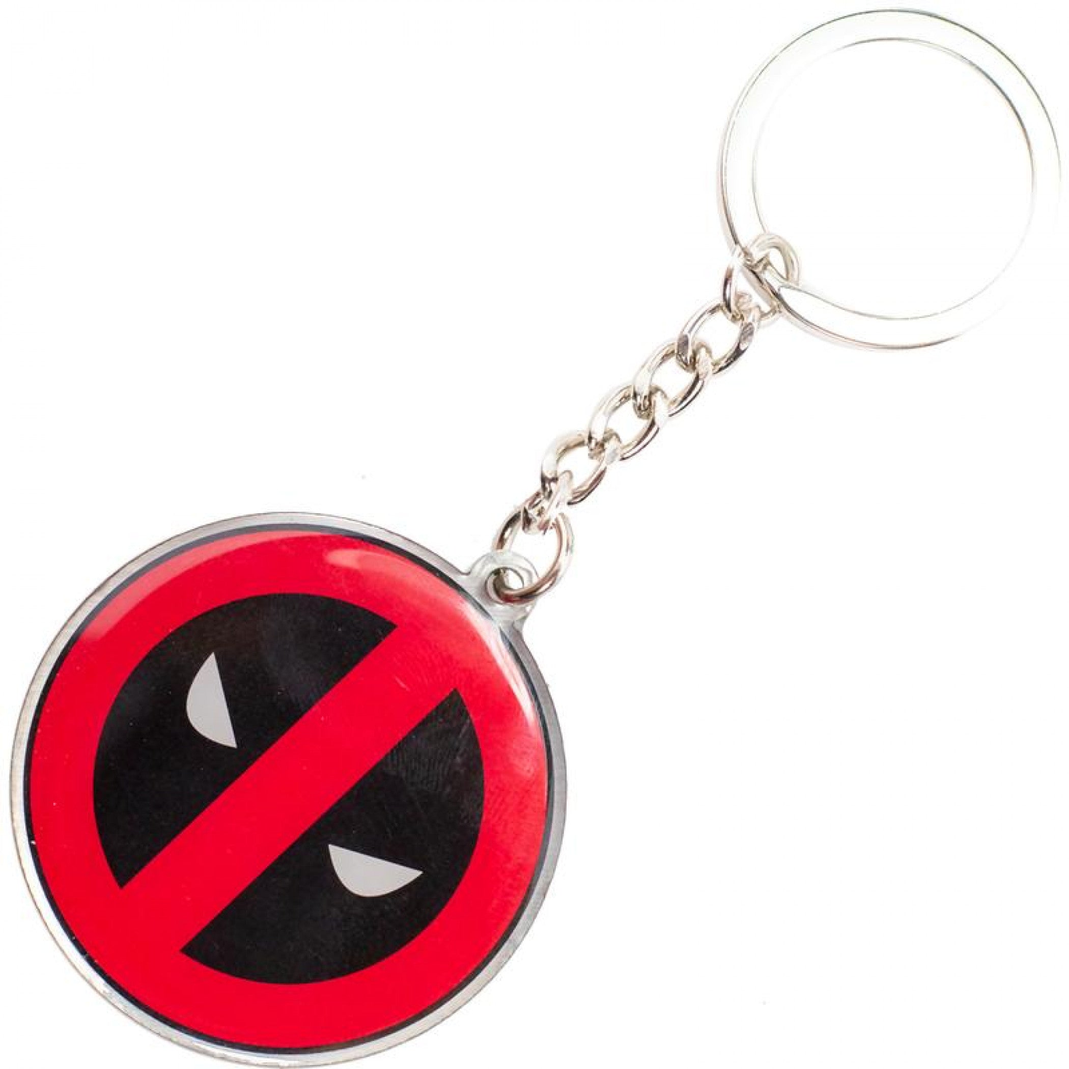 Marvel Comics Deadpool Logo Keychain