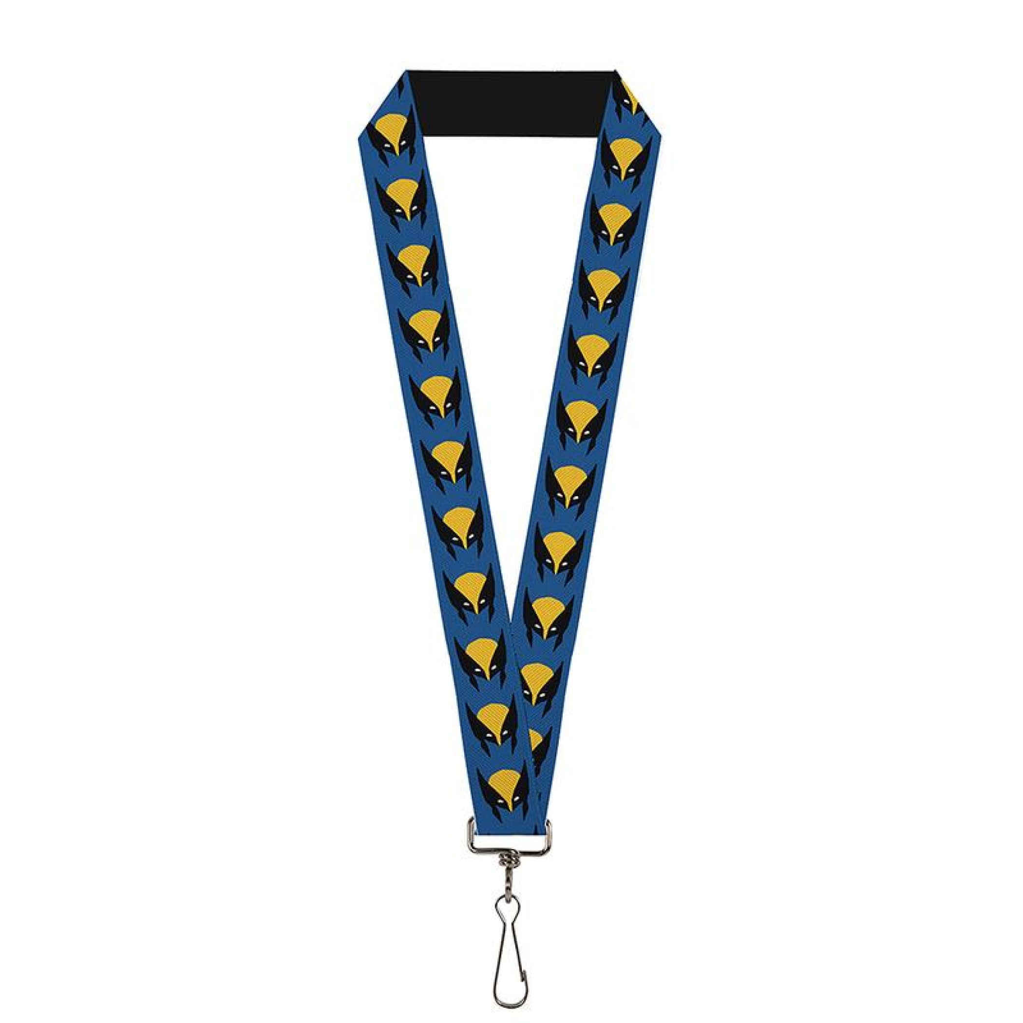 Wolverine Mask X-Men Marvel Lanyard