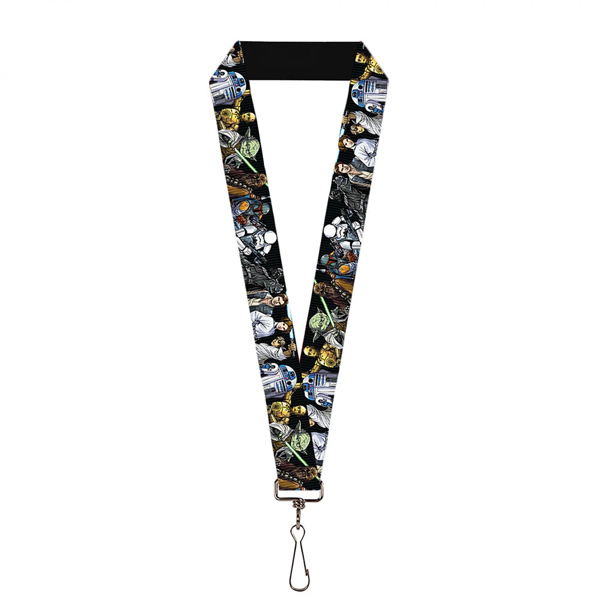 Star Wars Classic Character Art Lanyard