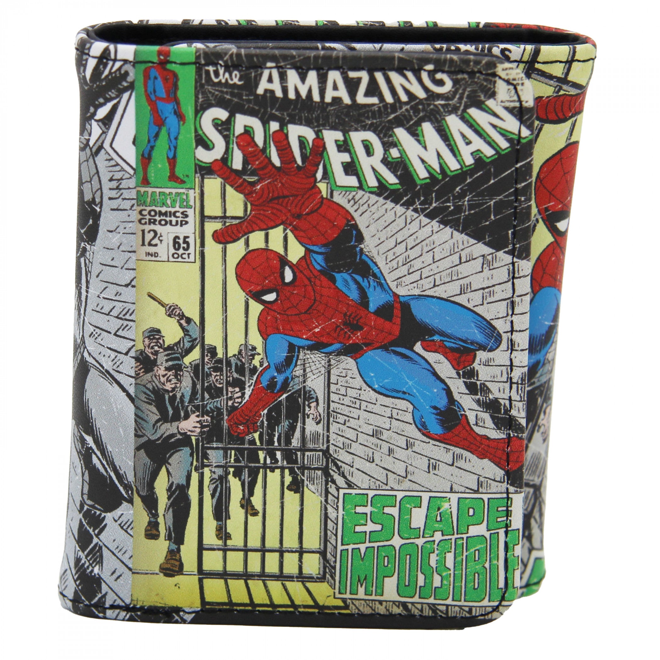 The Amazing Spider-Man Comic #65 Trifold Wallet