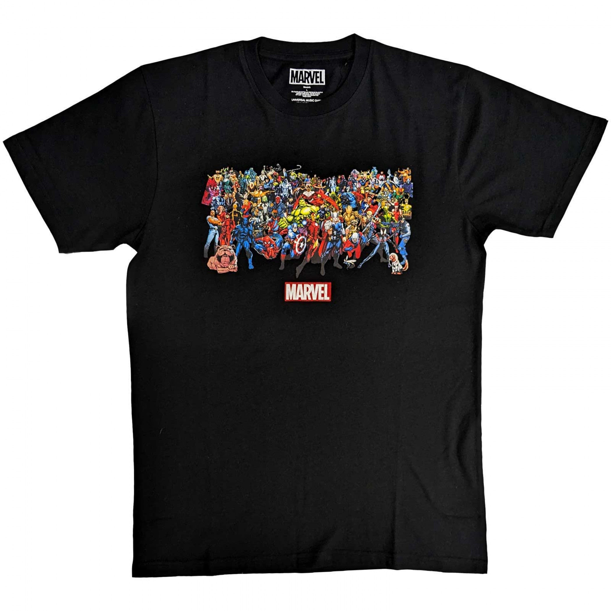 Marvel Heroes Full Cast T-Shirt