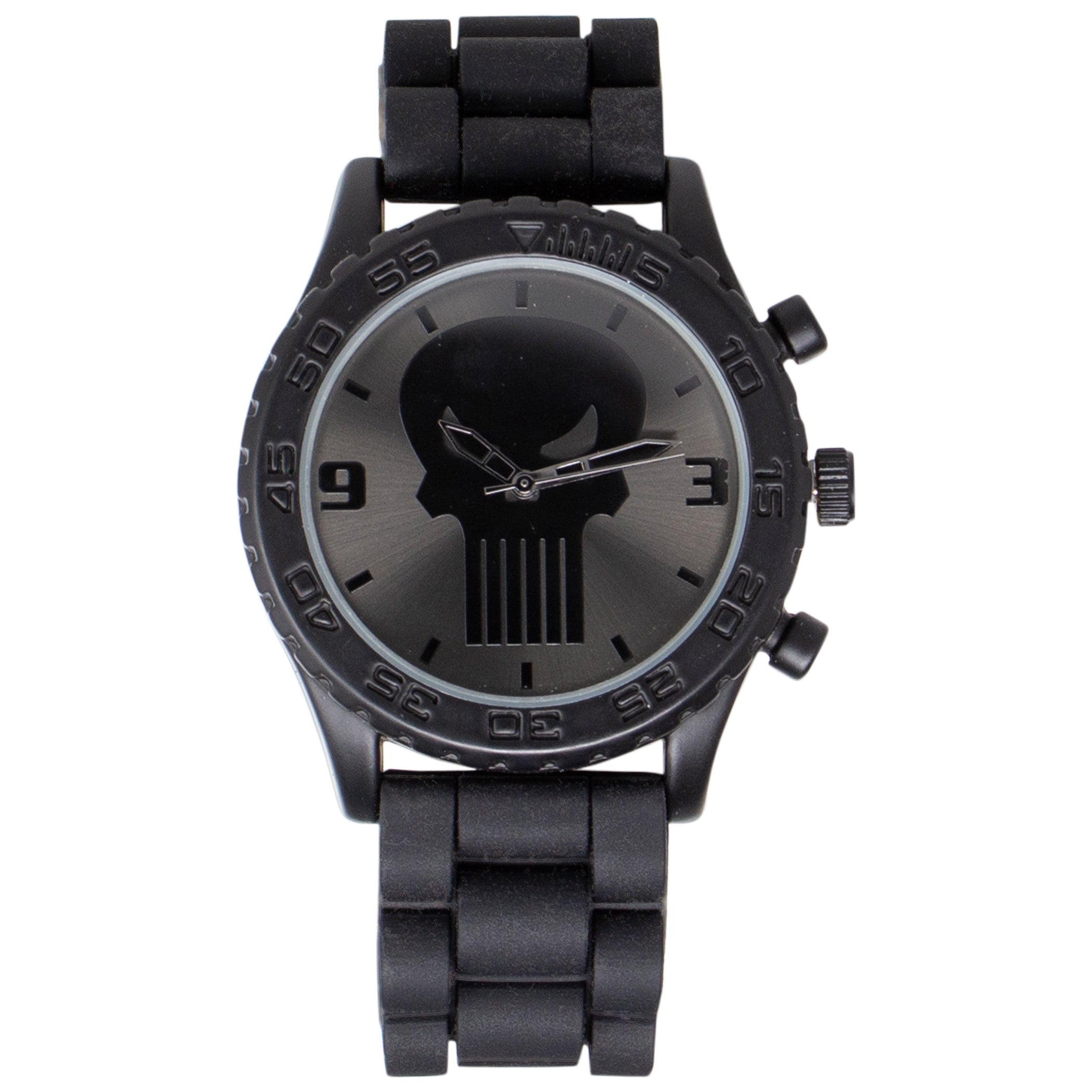 Punisher Dark Skull Symbol Watch