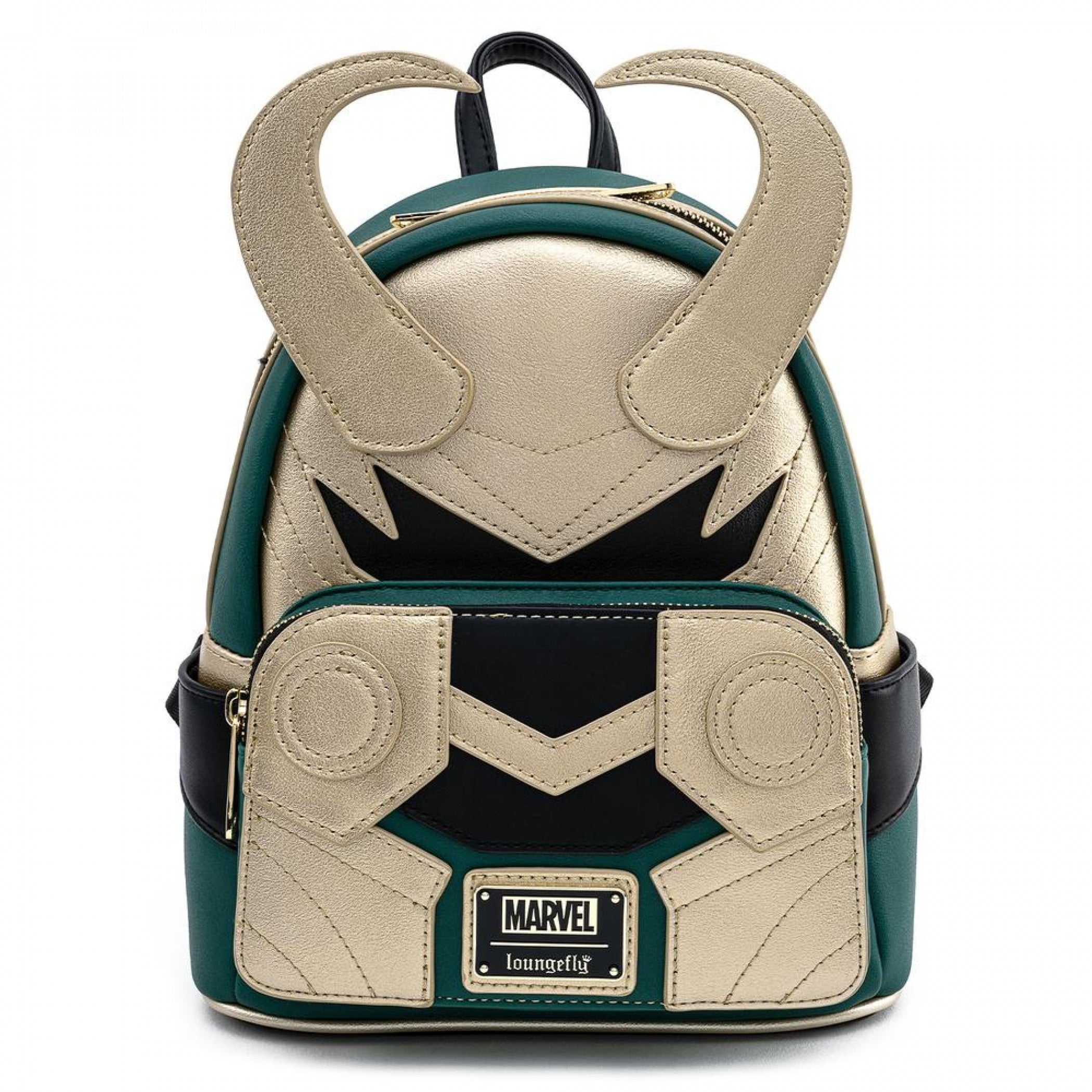 Marvel Loki Classic Helmet Mini Backpack by Loungefly