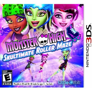 Monster High Skultimate Roller Maze Nintendo 3DS