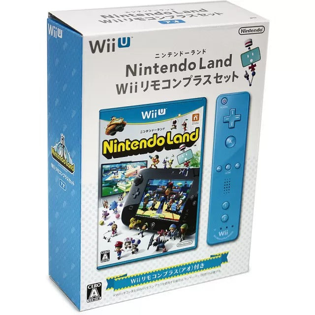 Nintendo Land Wii Remote Control Plus Set (Blue) Wii U
