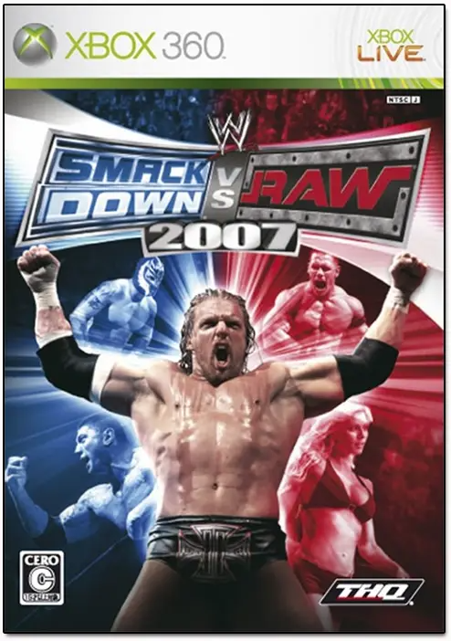 WWE SmackDown! vs. RAW 2007 XBOX 360