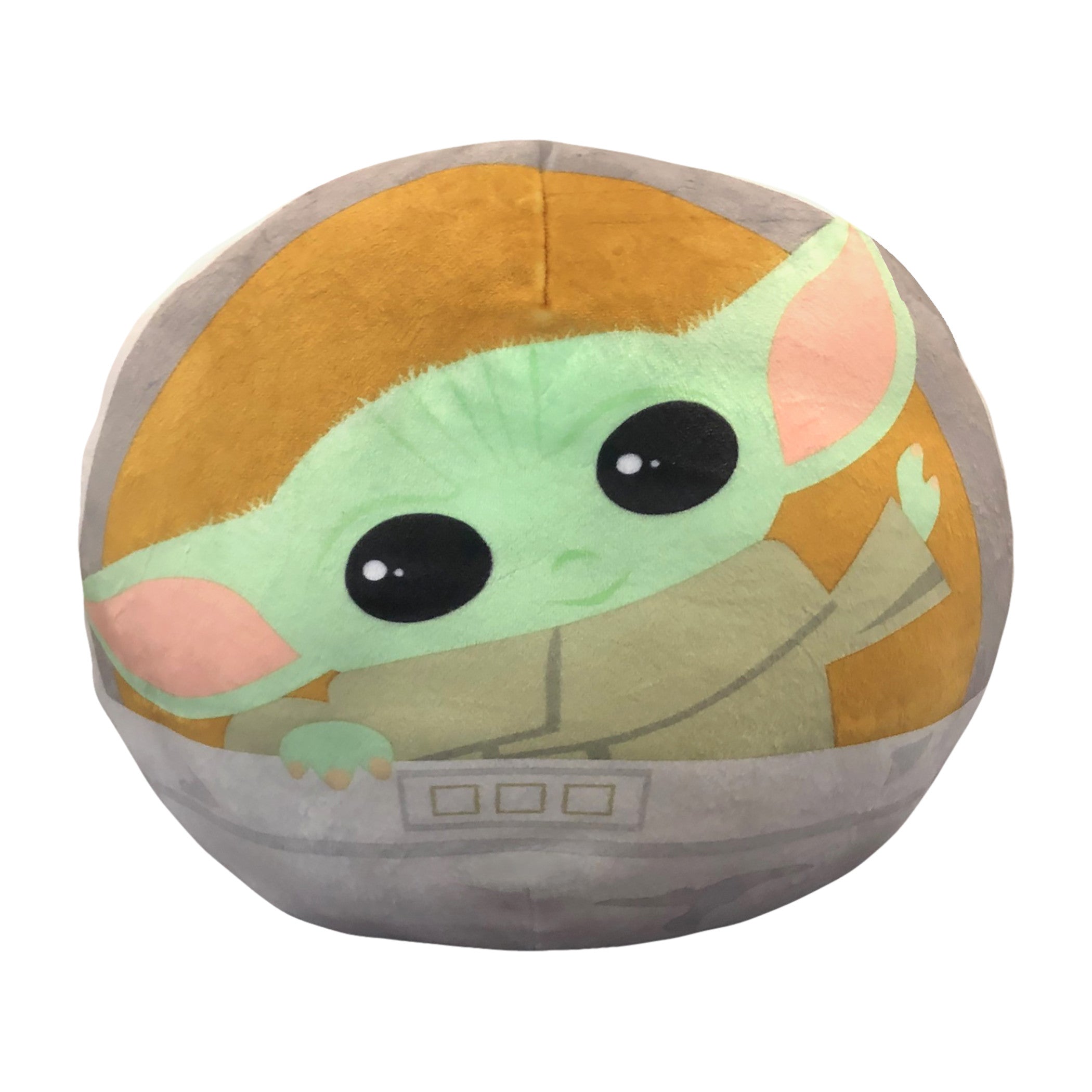 Star Wars The Mandalorian The Child Grogu 11" Round Cloud Pillow