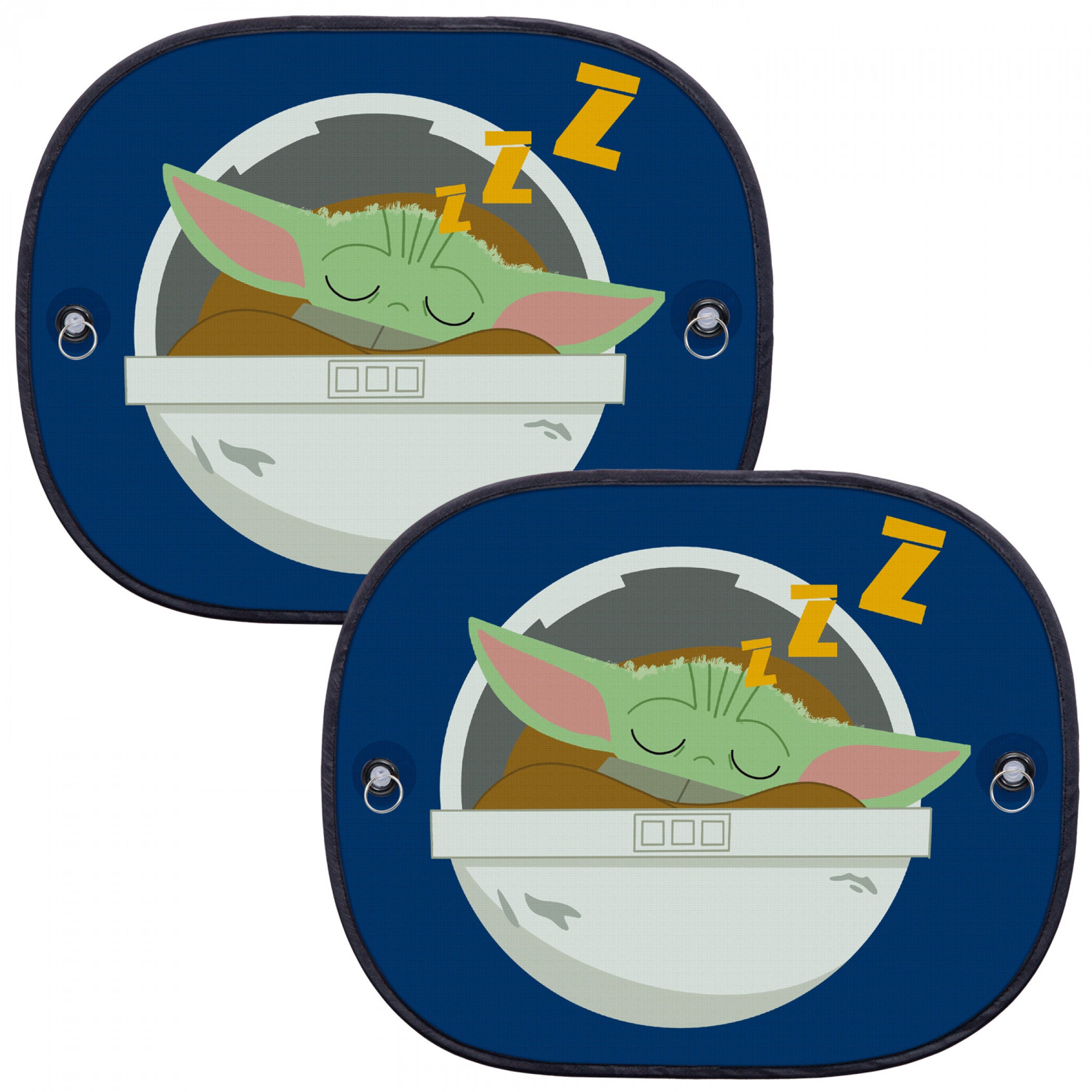 Star Wars The Mandalorian The Child Grogu Nap Time Window Sunshade 2-Piece