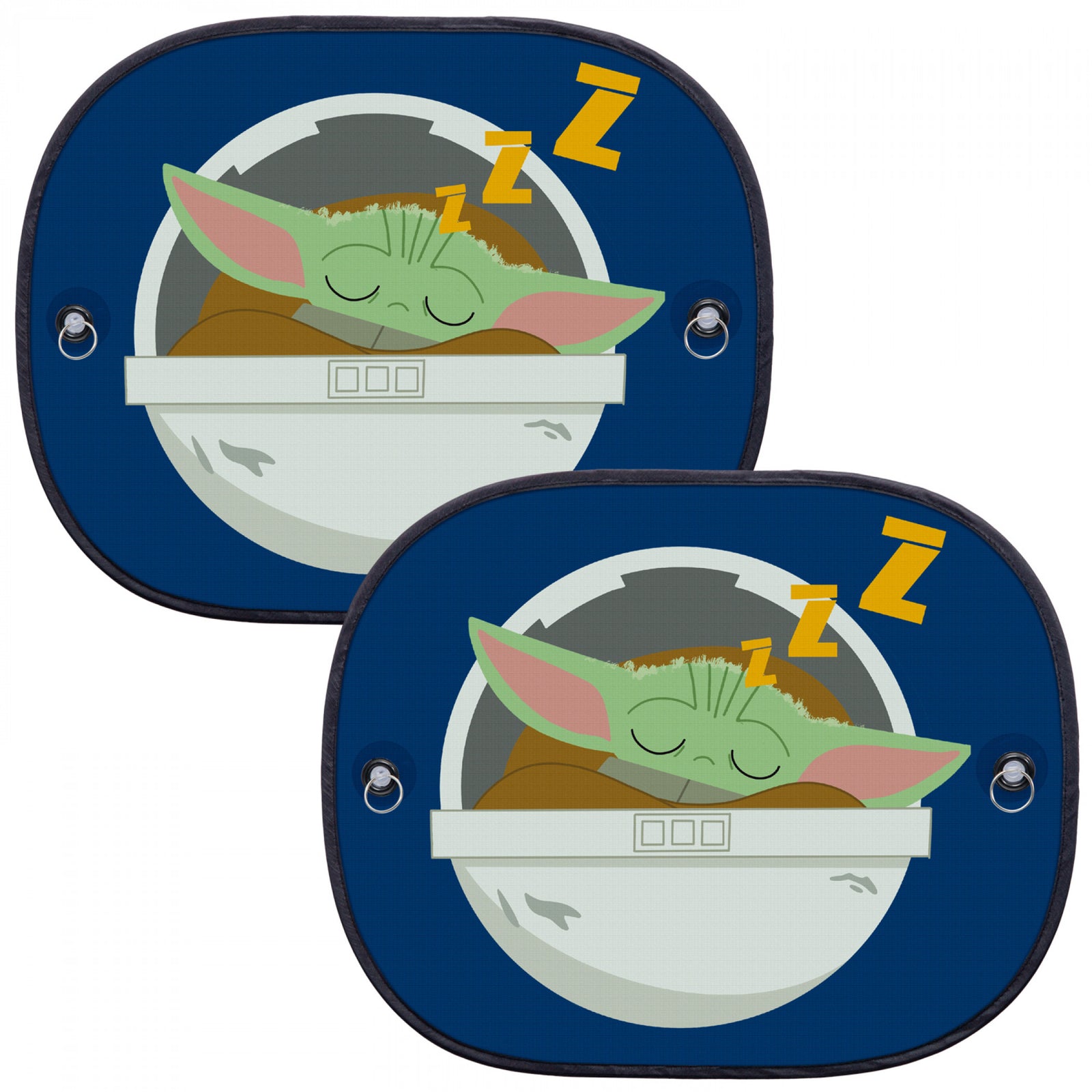 Star Wars The Mandalorian The Child Grogu Nap Time Window Sunshade 2-Piece