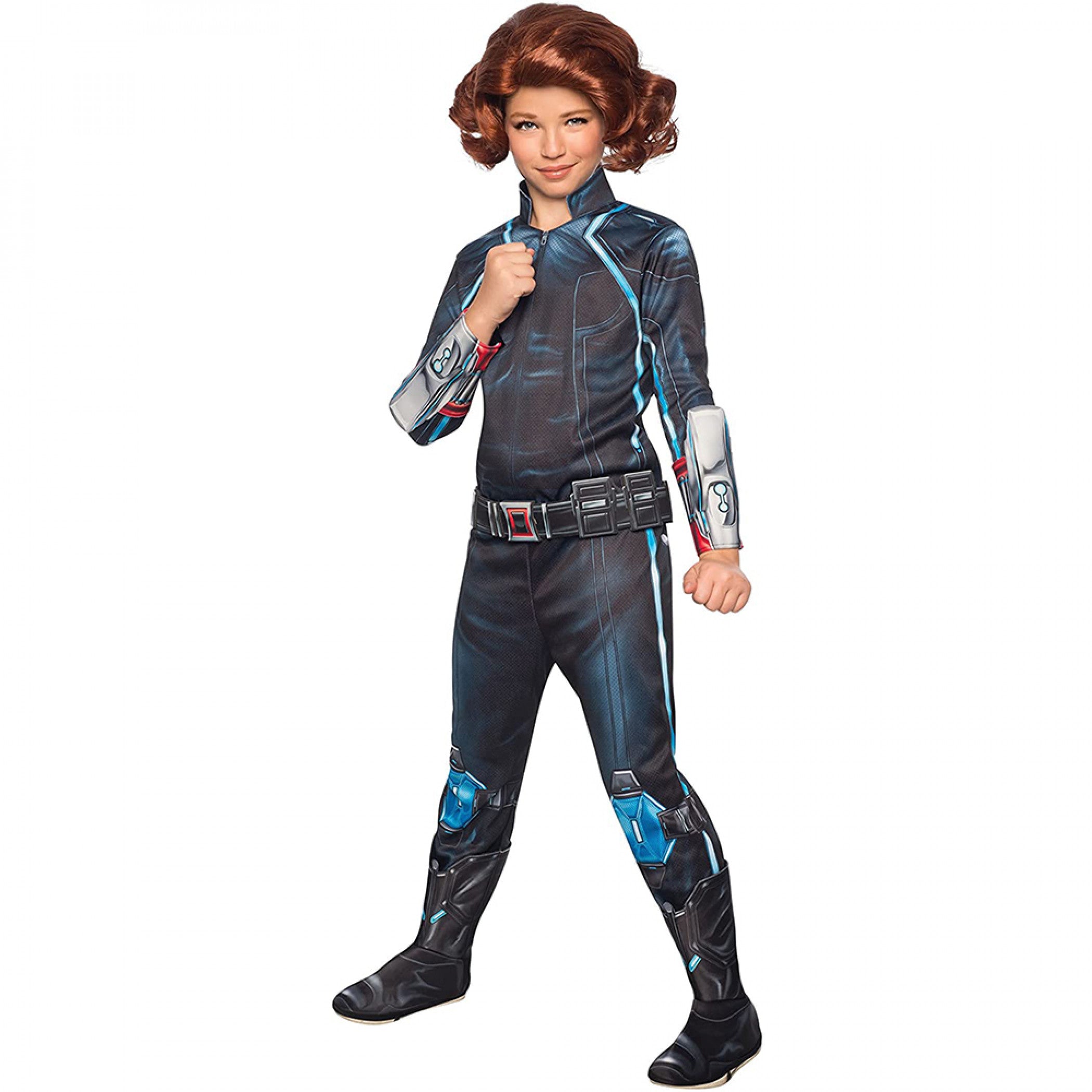 Marvel Comics Avengers Ultimate Black Widow Girl's Costume