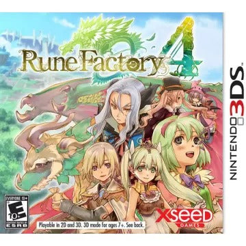 Rune Factory 4 Nintendo 3DS