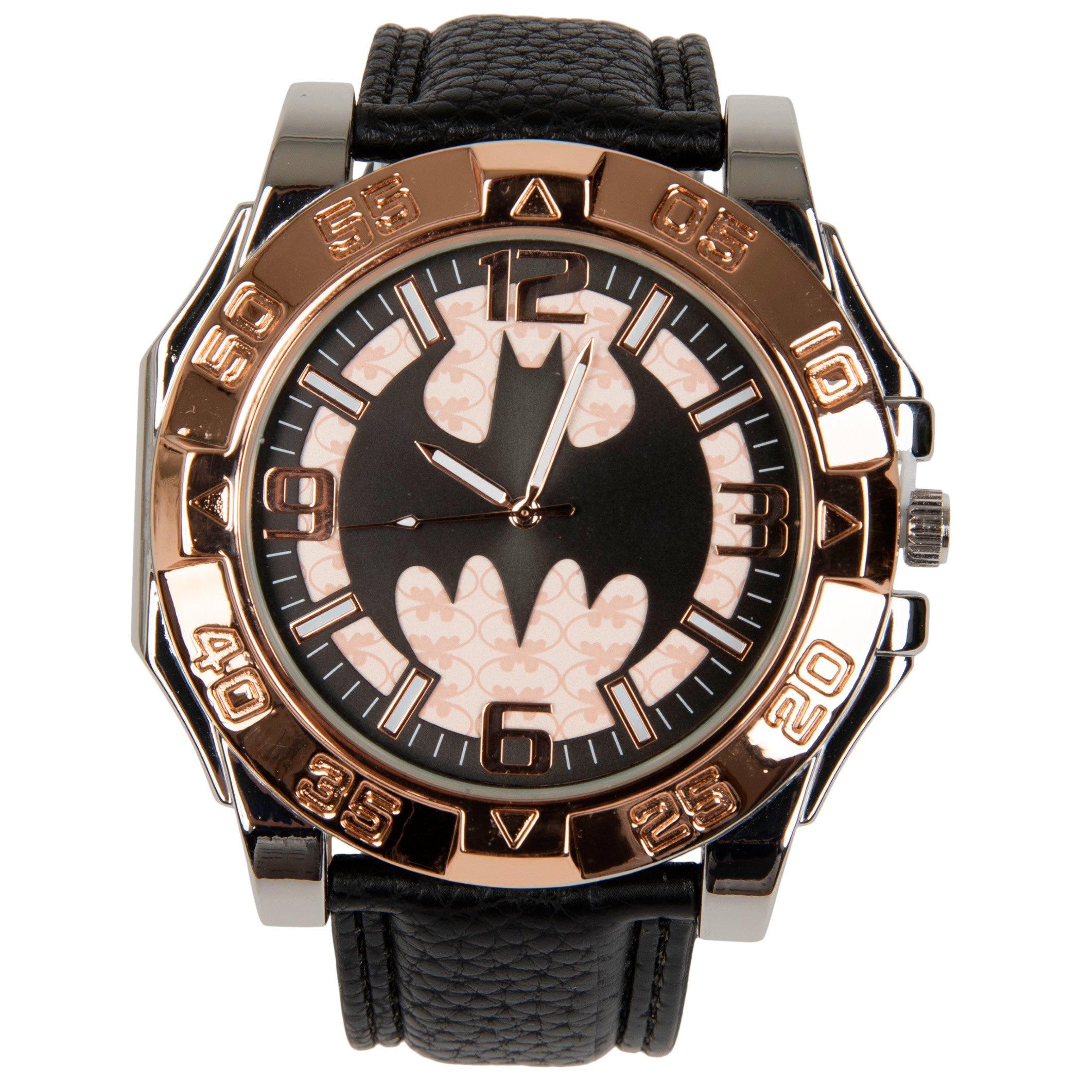 Batman Rose Gold Face Watch