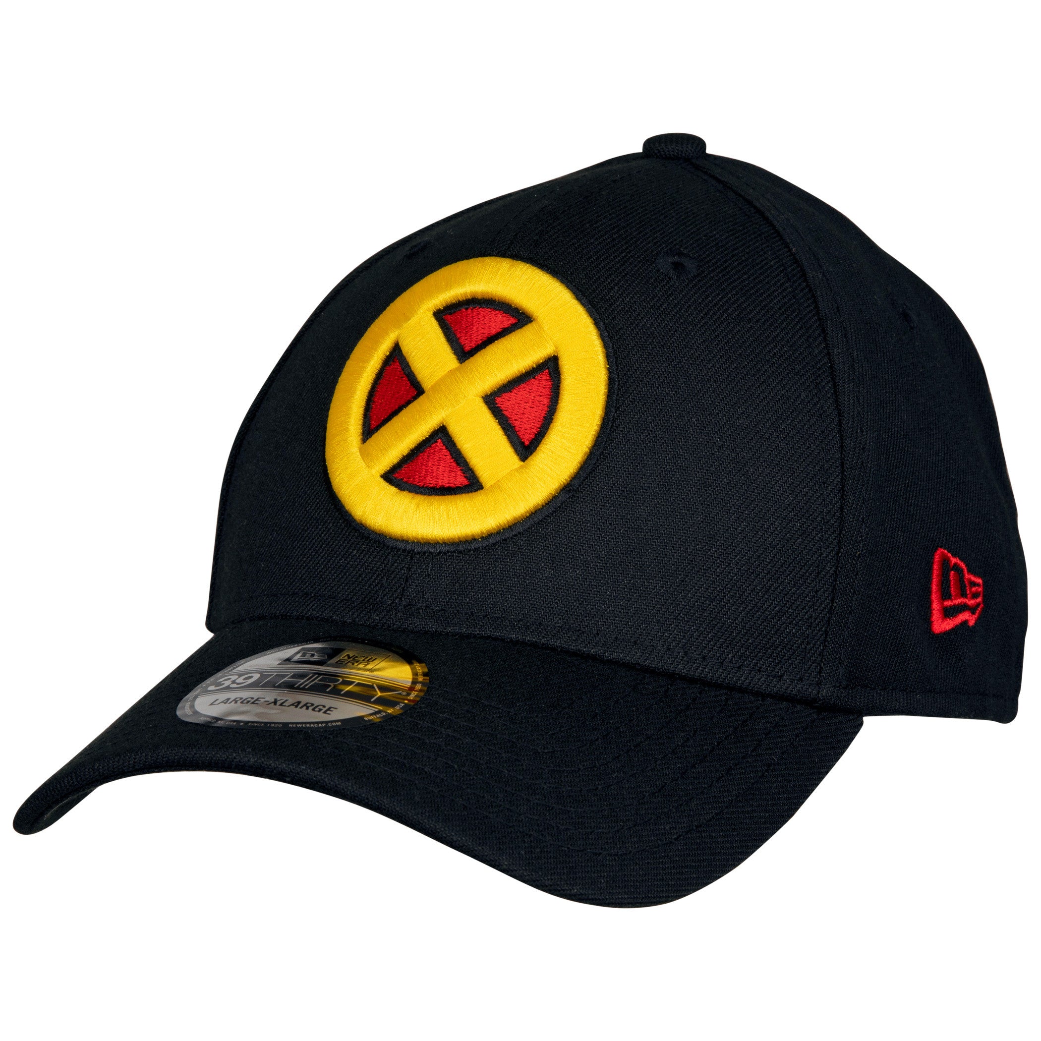 X-Men Symbol Black Costume New Era 39Thirty Fitted Hat