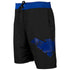 Nightwing Symbol Heather Black Board Shorts