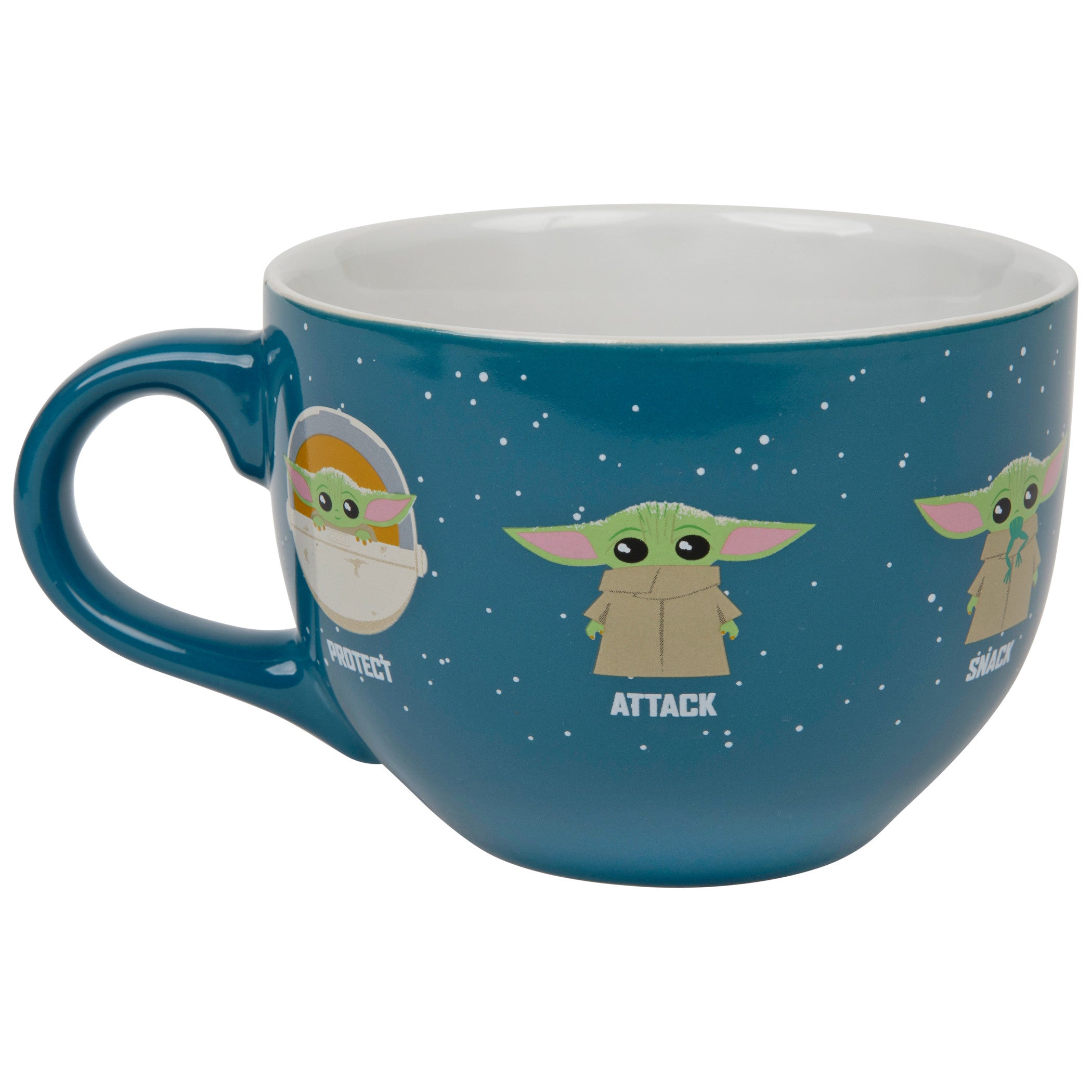 The Mandalorian The Child Protect Attack Snack 24 Ounce Soup Mug