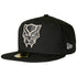 Black Panther Face Symbol Color Block New Era 59Fifty Fitted Hat