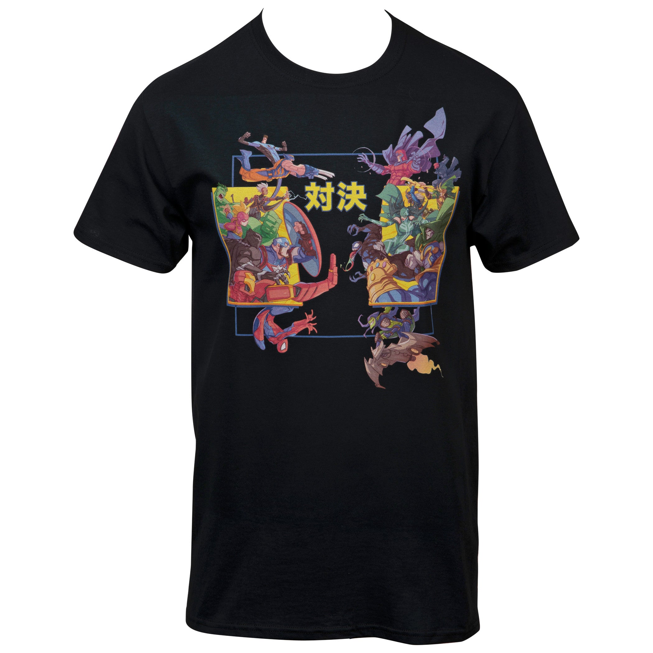Marvel Comics Heroes VS Villains Translated T-Shirt