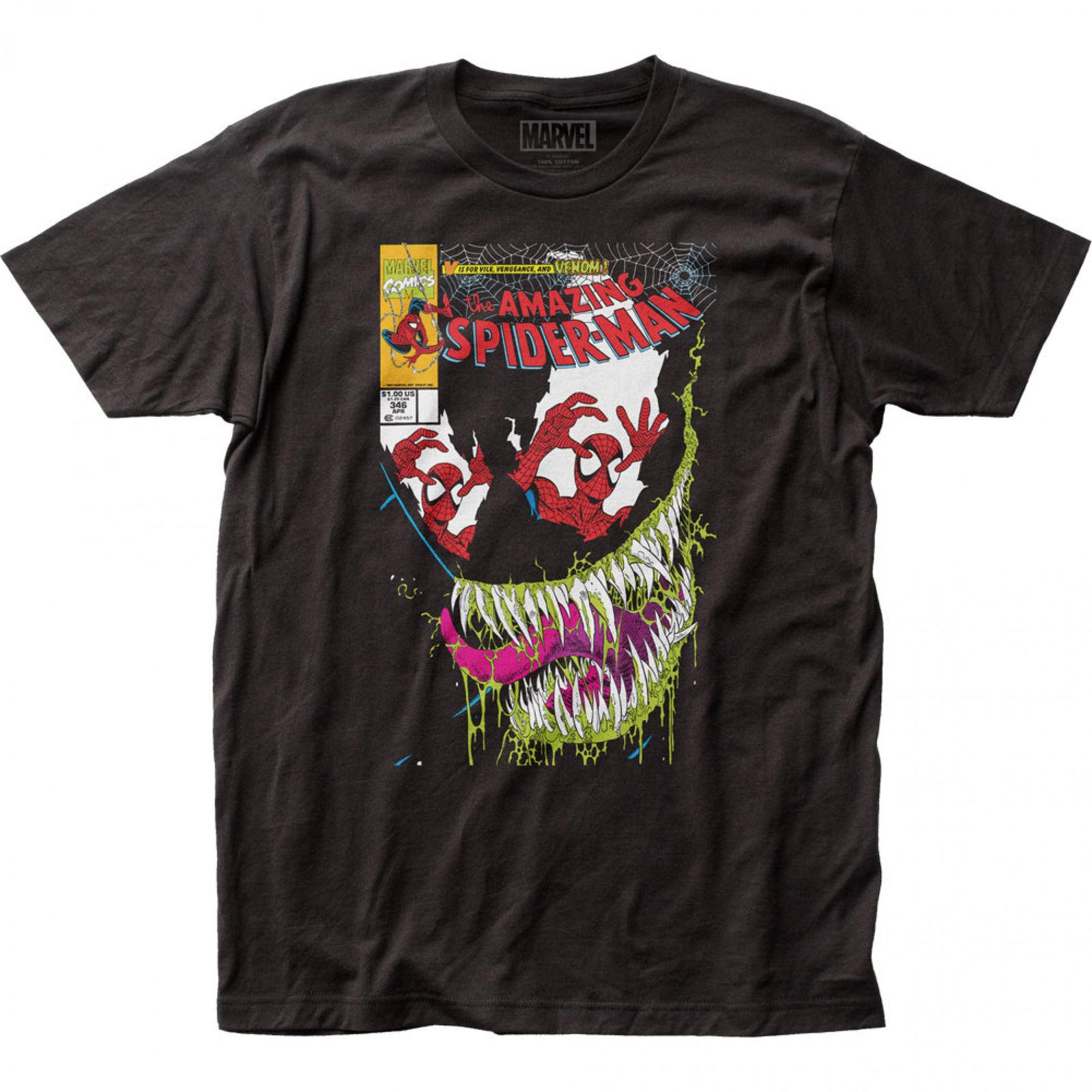 Spider-Man ft. Venom #346 Cover Art T-Shirt