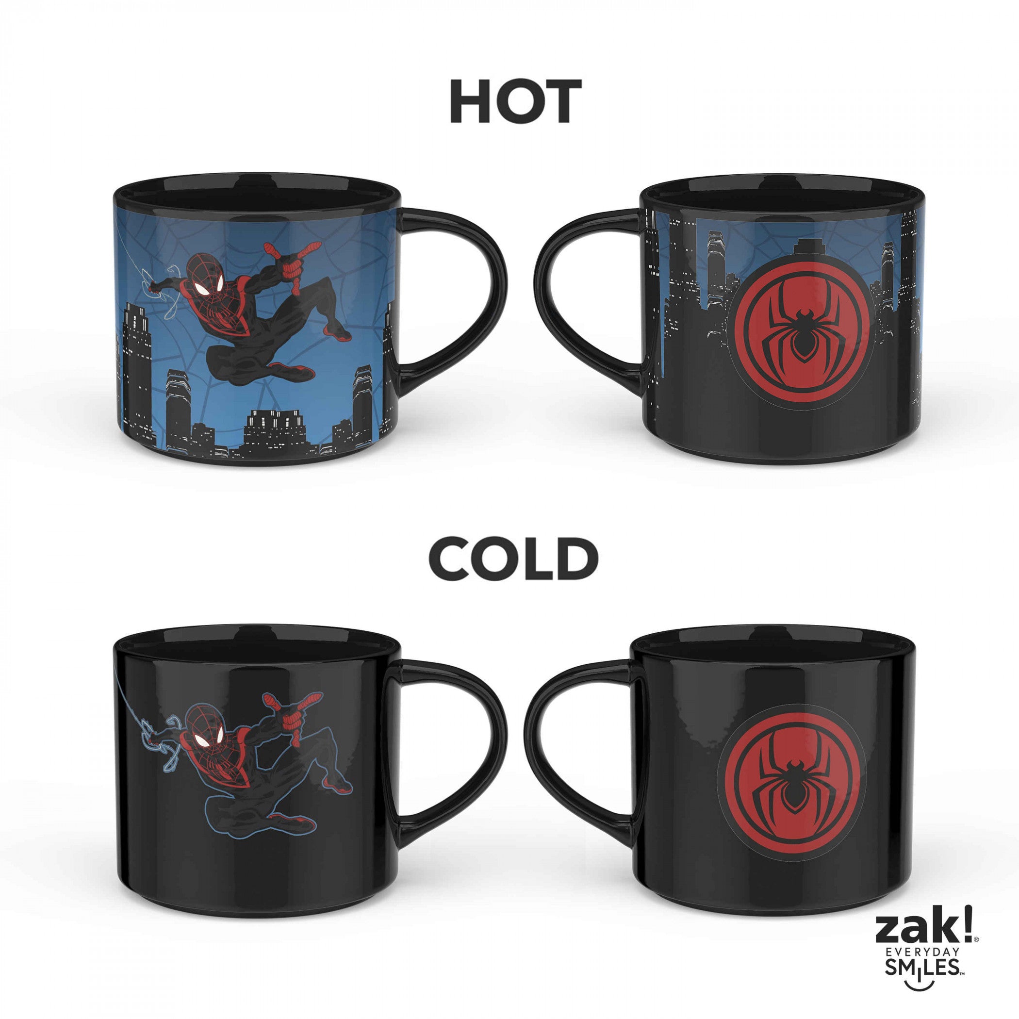 Miles Morales Night Traveling 15oz Heat Change Mug