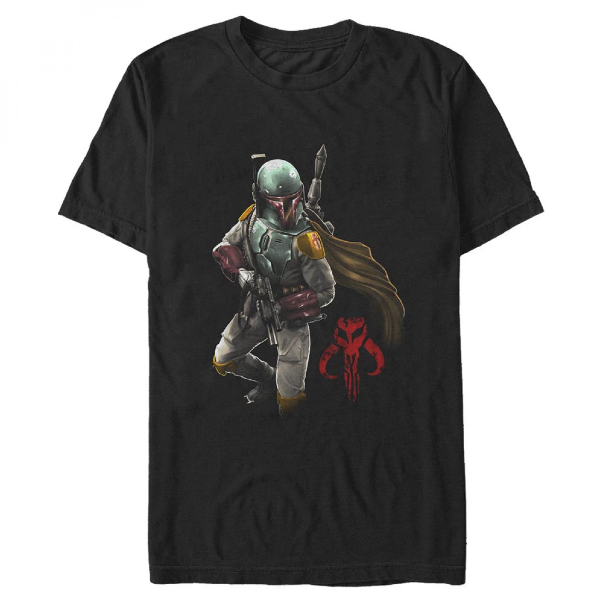 Star Wars Boba Fett Character Action T-Shirt