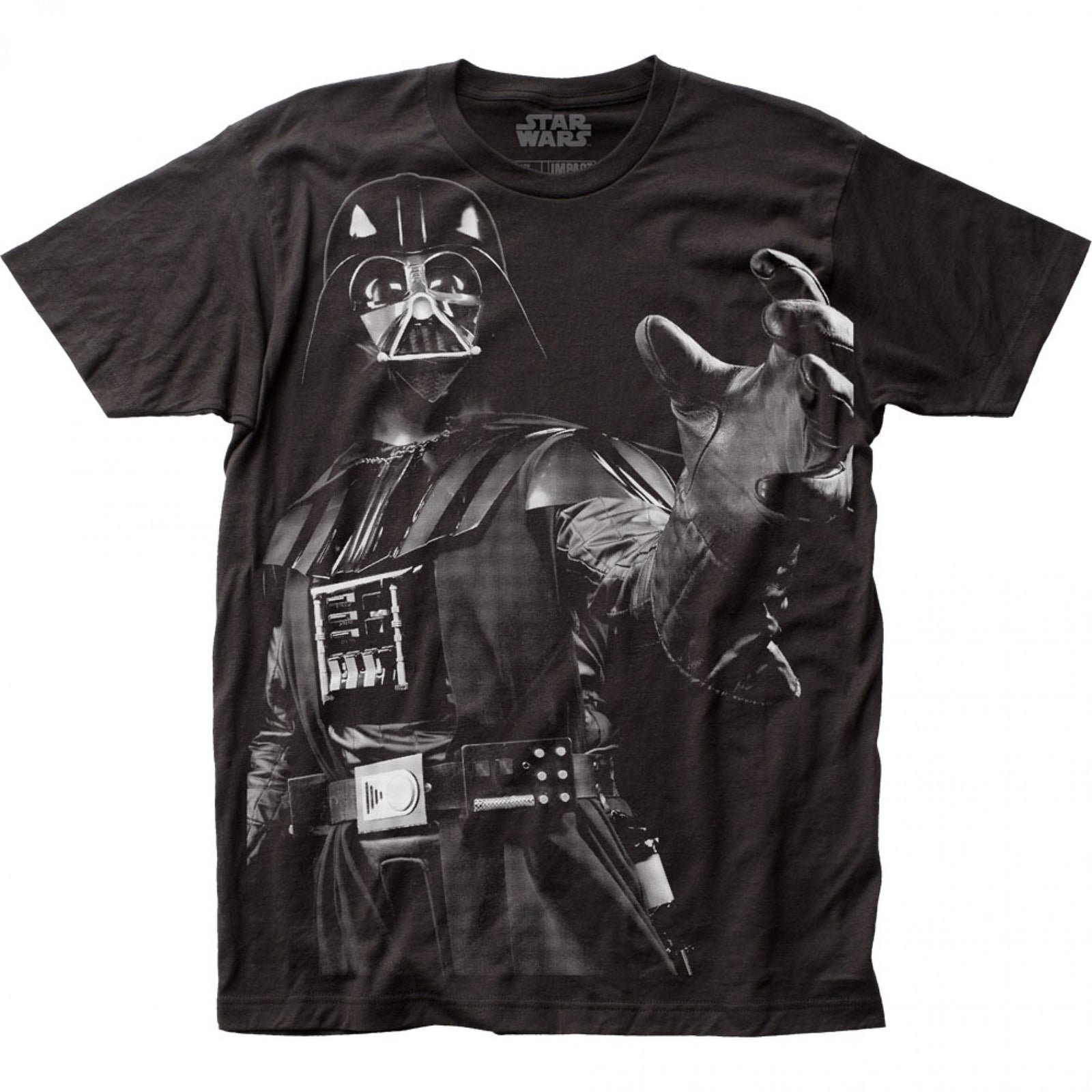 Star Wars Darth Vader Choke Large Subway Print T-Shirt