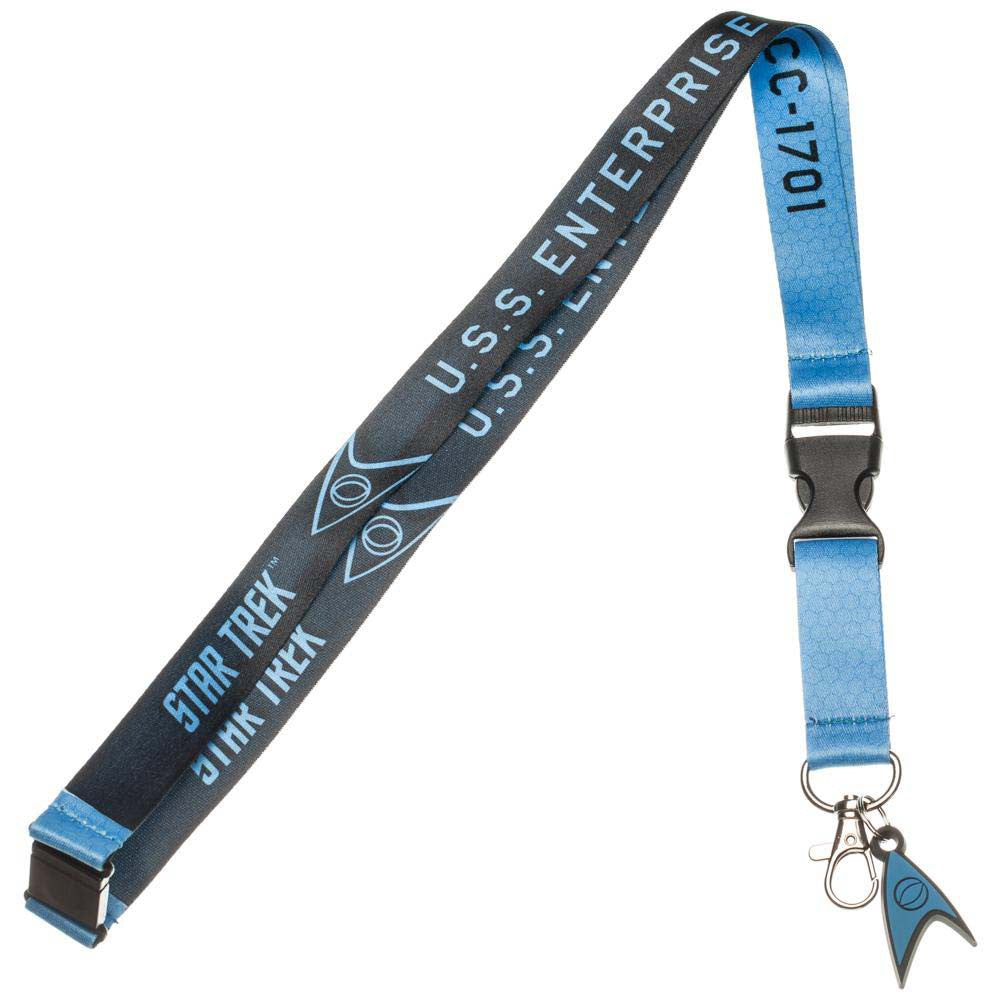 Star Trek Blue Comic Lanyard