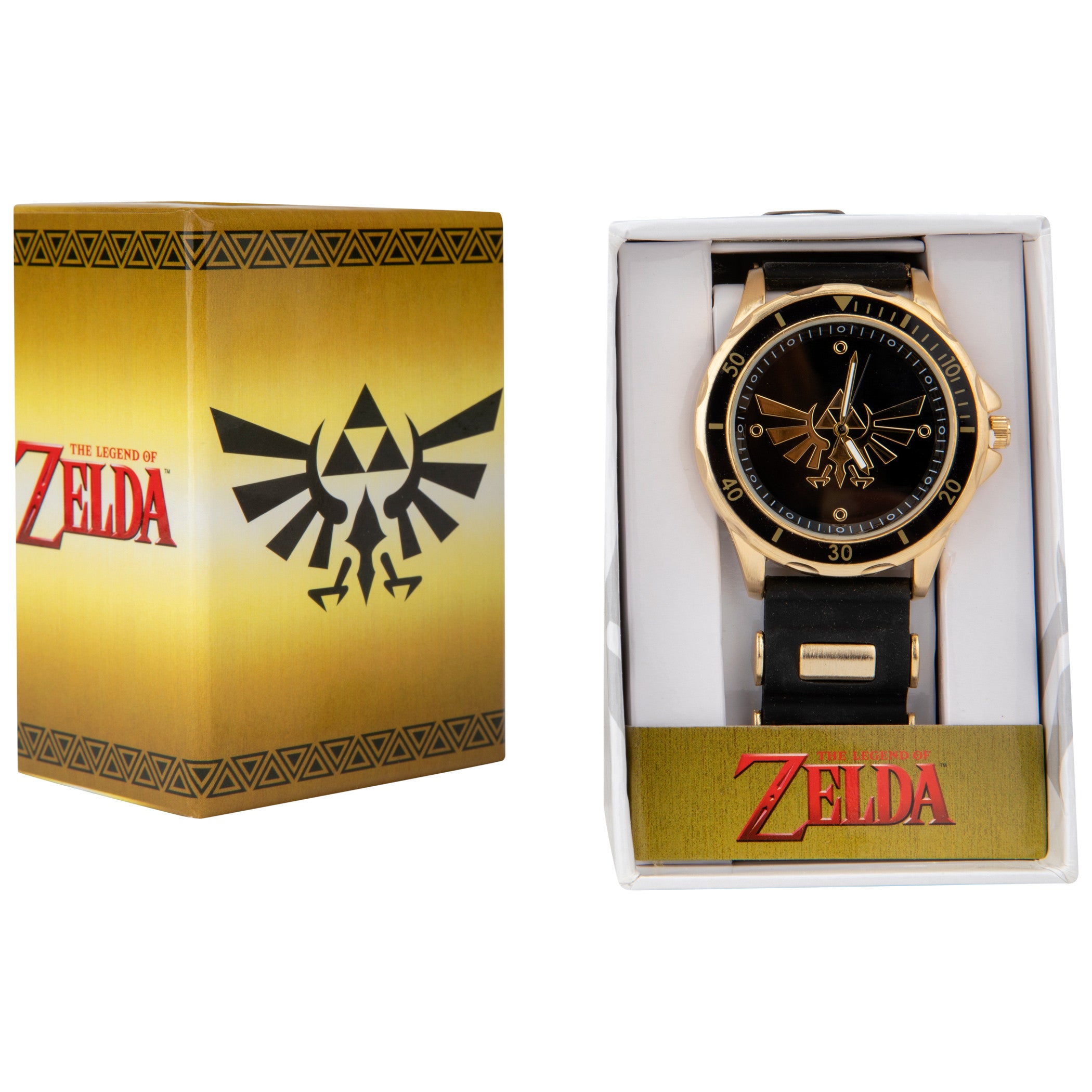 Zelda Triforce Watch with Rubber Band